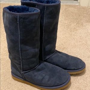 Tall navy original Ugg boots